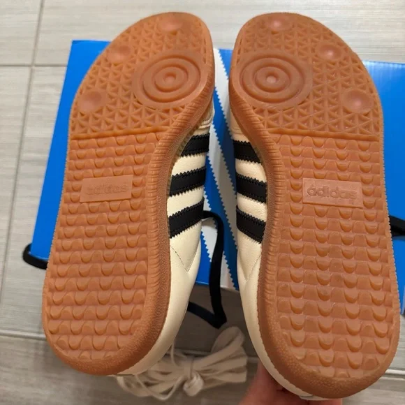 Adidas Samba OG Sneakers - cream white / core black / sand strata size 7 - Picture 6 of 6